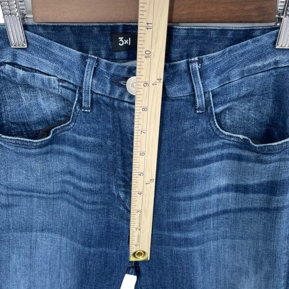 3x1 High Rise Skinny Distressed Skinny‎ Jeans in Delta Size 26 - Picture 5 of 7